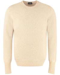 Drumohr - Round-Neck Long-Sleeved Pullover - Lyst