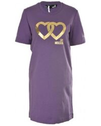 Moschino - A Printed Dress - Lyst