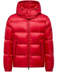 Moncler - Logo Patch Hooded Puffer Jacket - Lyst