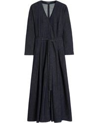 Max Mara - 'S Smmambra V-Neck Belted Dress - Lyst