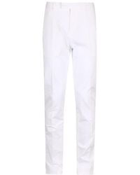 Armani Collezioni - Straight Leg Casual Pants - Lyst