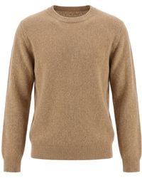 Roberto Collina - Crewneck Knitted Jumper - Lyst
