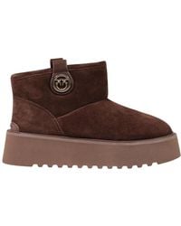 Pinko - Round-Toe Snow Boots - Lyst