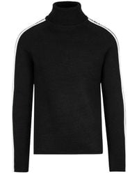 we11done - Logo Turtleneck Sweater - Lyst