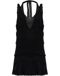 KNWLS - Sleeveless Tiered Mini Dress - Lyst