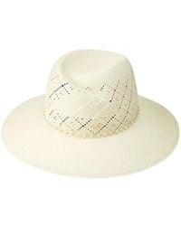 Maison Michel - Virginie Perforated Hat - Lyst