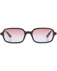 Chloé - Chloé Eyewear Rectangle Frame Sunglasses - Lyst