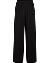 KARL LAGERFELD - Logo Detail Track Pants - Lyst