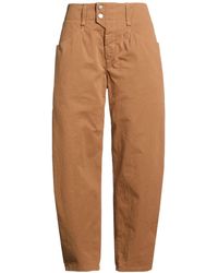 Isabel Marant - Camel Pants Cotton - Lyst