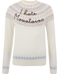 MC2 Saint Barth - Round Neck Sweater - Lyst