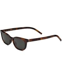 Saint Laurent - Eyewear Sl M160 Rectangular Frame Sunglasses - Lyst
