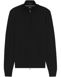 BOSS - H-Balonso Zip-Up Cardigan - Lyst
