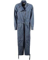 Isabel Marant - Isabel Marant Étoile Idany Denim Jumpsuit - Lyst