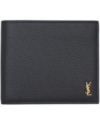 Saint Laurent - Tiny Cassandre East/West Wallet - Lyst
