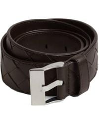 Bottega Veneta - Intrecciato Buckle Belt - Lyst