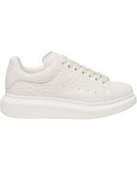 McQueen - Leather Oversized Sneakers - Lyst