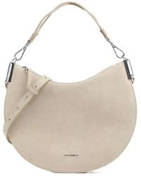 Coccinelle - Curved Zip Shoulder Bag - Lyst