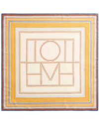 TOTEME - Square Silk Scarf - Lyst