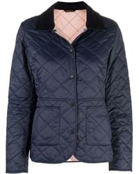 Barbour - Deveron Quilted Buttoned Jacket - Lyst