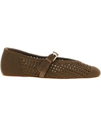 Stuart Weitzman - Woven Flat Shoes - Lyst
