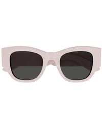 McQueen - Square Frame Sunglasses - Lyst