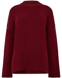 Barbour - Mock Neck Knit Jumper - Lyst