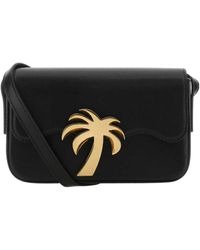 Palm Angels - Palm Tree Plaque Shoulder Bag - Lyst