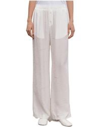 MM6 by Maison Margiela - Elastic Waist Casual Pants - Lyst