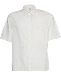 C.P. Company - Short Sleeve Poplin Shirt - Lyst
