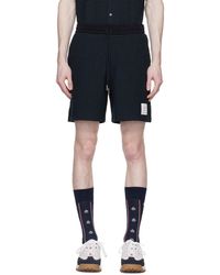 Thom Browne - University Stripe-Print Track Shorts - Lyst