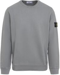 Stone Island - Logo Patch Sweatshirt - Lyst