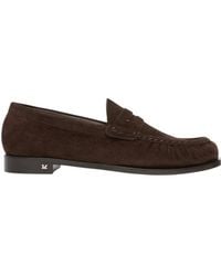 Max Mara - Round-Toe Loafers - Lyst