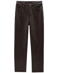 Anine Bing - Bruno Straight Leg Trousers - Lyst