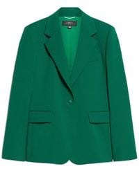 Weekend by Maxmara - Lamine Single-Breasted Jacket - Lyst