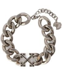 Off-White c/o Virgil Abloh - Arrows Crystal-Embellished Chain Bracelet - Lyst