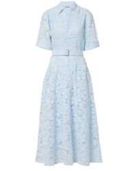 Jonathan Simkhai - Deanna Lace Guipure Cotton Midi Dress - Lyst