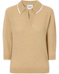 Isabel Marant - Isabel Marant Étoile Nathalie Polo Knitted Top - Lyst