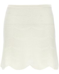Tom Ford - Crochet Mini Skirt - Lyst