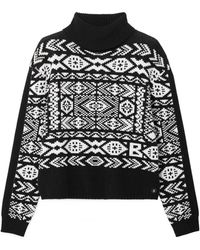 Bogner - Nadin Roll-Neck Patterned Sweater - Lyst