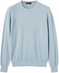Loro Piana - Round Neck Sweater - Lyst
