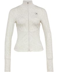 adidas By Stella McCartney - Leopard-Print Track Jacket - Lyst