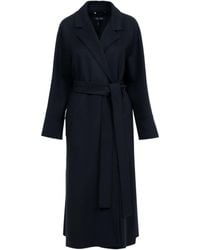 Max Mara - 'S Poldo Belted Long-Sleeved Coat - Lyst