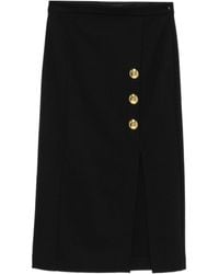 Pinko - Full Milano Knit Pencil Skirt - Lyst
