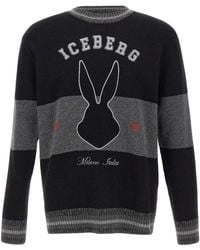 Iceberg - Bugs Bunny Striped Sweater - Lyst