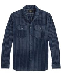 RRL - Single-Breasted Shirt - Lyst