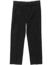 Acne Studios - Pressed-Crease Tailored Trousers - Lyst