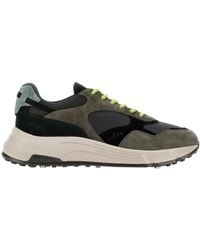 Hogan - Hyperlight Panelled Lace-Up Sneakers - Lyst