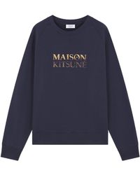 Maison Kitsuné - Maison Kitsuné Gradient Oversize Sweatshirt - Lyst