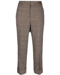 Incotex - Plaid-Check Tailored Trousers - Lyst