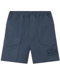 Stone Island - Ghost Cargo Shorts - Lyst